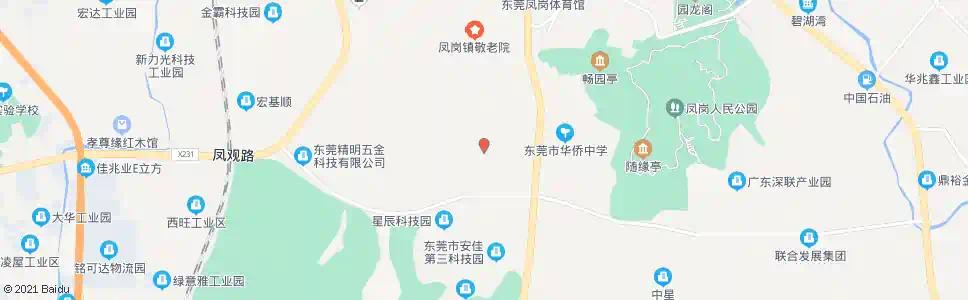 东莞五联村_公交站地图_东莞公交_妙搜公交查询2025