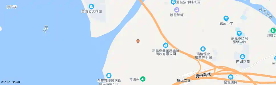 东莞蛇头湾_公交站地图_东莞公交_妙搜公交查询2025