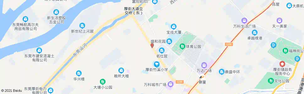 东莞东宝路口_公交站地图_东莞公交_妙搜公交查询2025