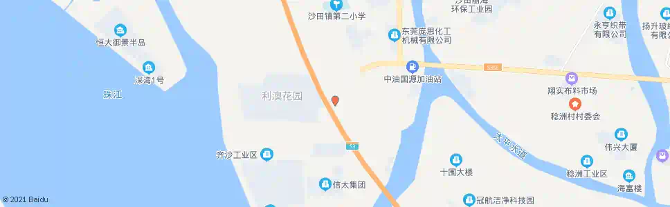 东莞利澳花园_公交站地图_东莞公交_妙搜公交查询2025