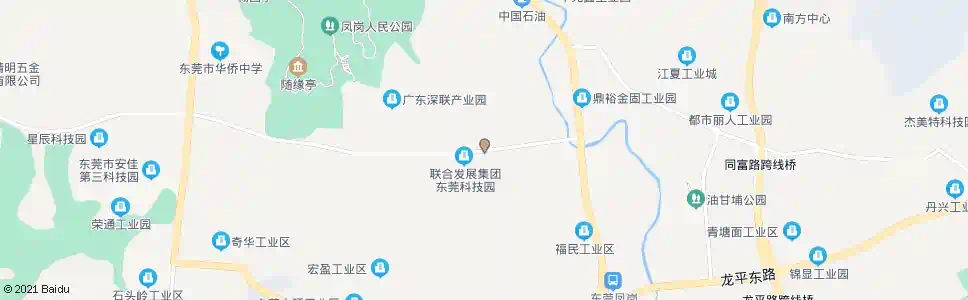 东莞芦竹田村_公交站地图_东莞公交_妙搜公交查询2025
