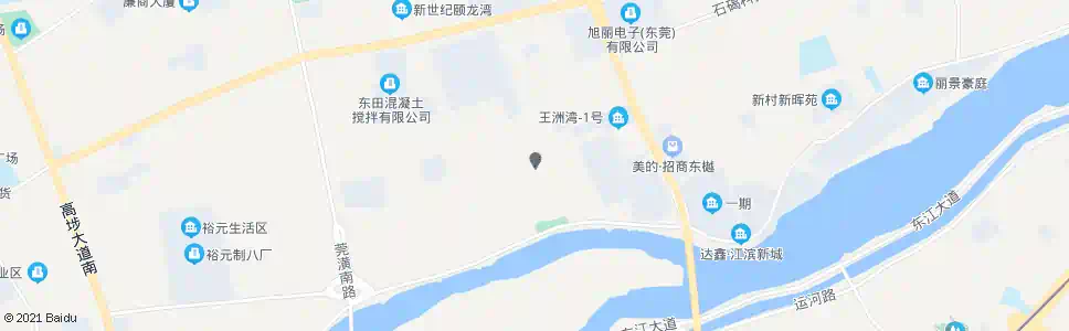 东莞鹤田厦市场_公交站地图_东莞公交_妙搜公交查询2025