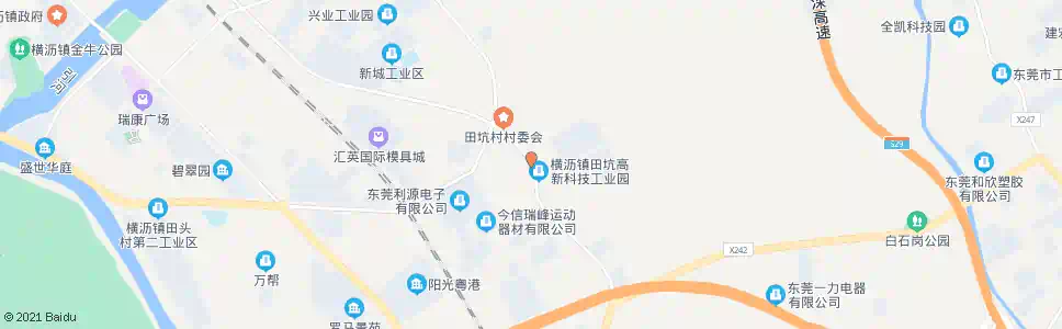 东莞华坑生态村_公交站地图_东莞公交_妙搜公交查询2025