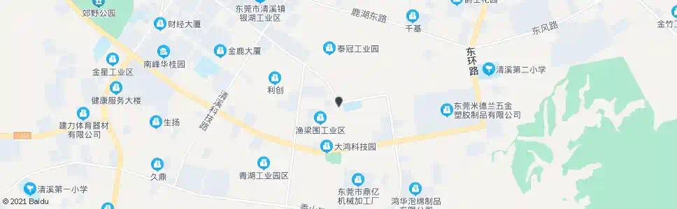 东莞渔梁围村_公交站地图_东莞公交_妙搜公交查询2025