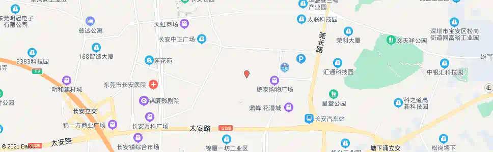 东莞霄边农民公寓南_公交站地图_东莞公交_妙搜公交查询2025