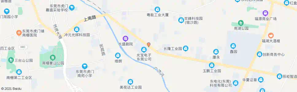东莞光宝厂_公交站地图_东莞公交_妙搜公交查询2025