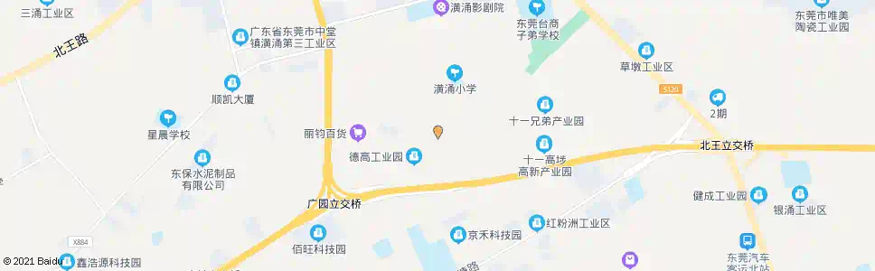 东莞护安围_公交站地图_东莞公交_妙搜公交查询2025