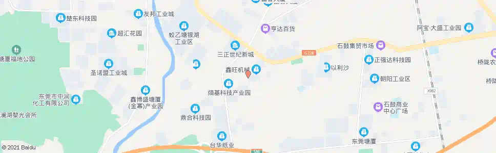 东莞先锋路_公交站地图_东莞公交_妙搜公交查询2025