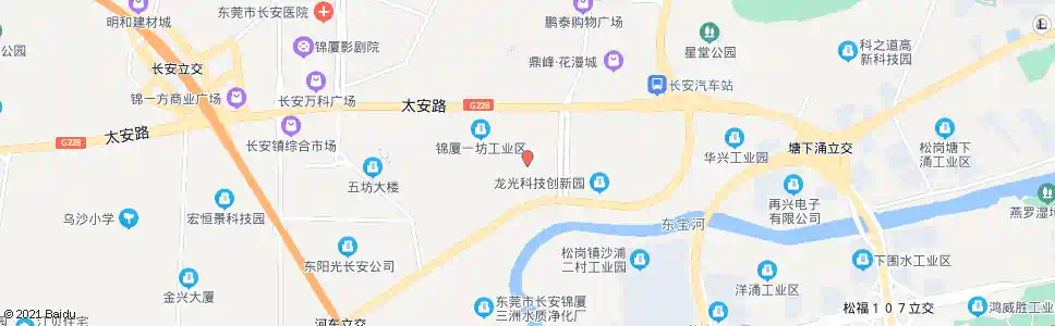 东莞长安霄边首末站_公交站地图_东莞公交_妙搜公交查询2025