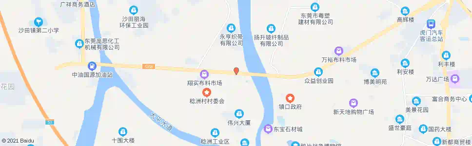 东莞德胜厂路口_公交站地图_东莞公交_妙搜公交查询2025