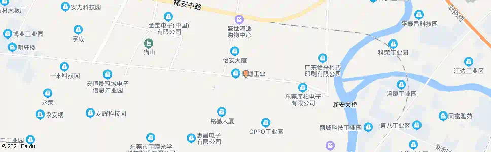 东莞振安商业广场_公交站地图_东莞公交_妙搜公交查询2025