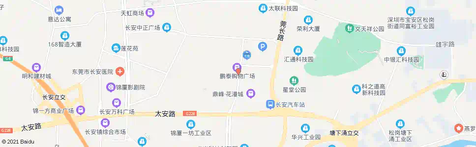 东莞霄边社区卫生站_公交站地图_东莞公交_妙搜公交查询2025