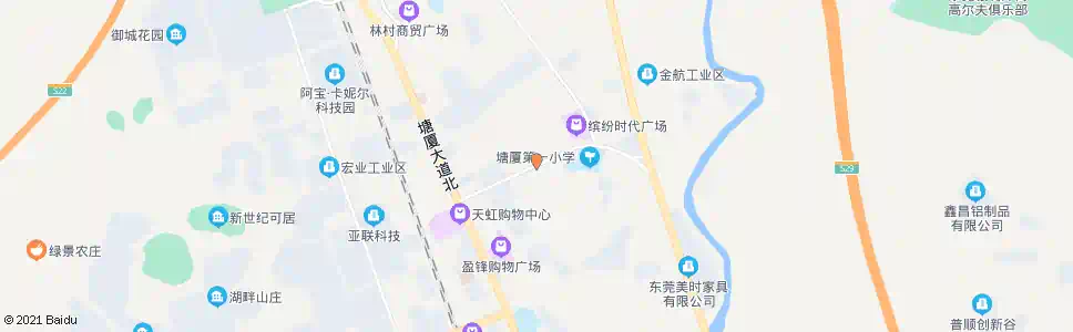 东莞塘厦交通分局_公交站地图_东莞公交_妙搜公交查询2025