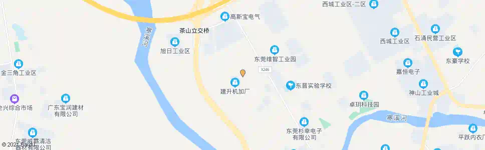 东莞东升厂_公交站地图_东莞公交_妙搜公交查询2025