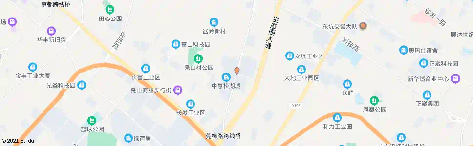 东莞松湖城_公交站地图_东莞公交_妙搜公交查询2025