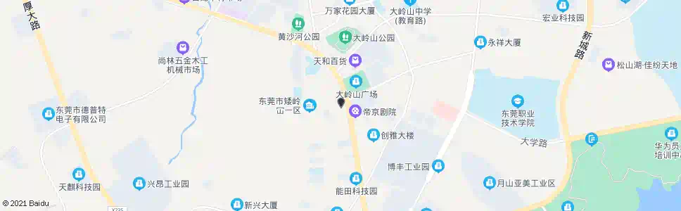 东莞向东门楼_公交站地图_东莞公交_妙搜公交查询2025