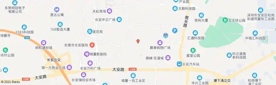 东莞长福路口_公交站地图_东莞公交_妙搜公交查询2025
