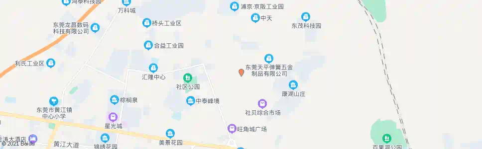 东莞社贝村_公交站地图_东莞公交_妙搜公交查询2025