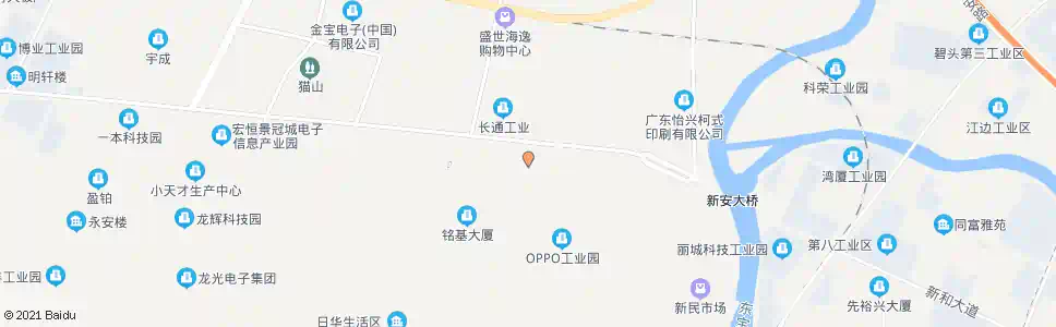 东莞新旭光学厂_公交站地图_东莞公交_妙搜公交查询2025