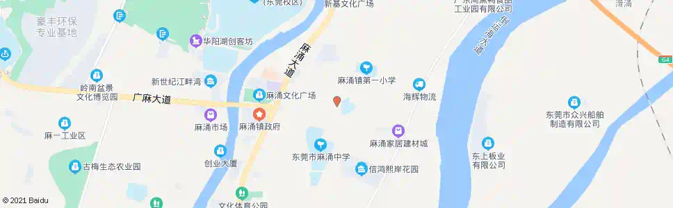 东莞东太村_公交站地图_东莞公交_妙搜公交查询2025