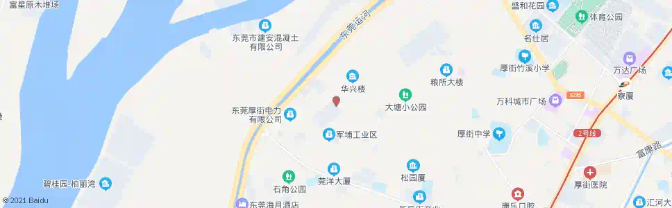东莞诠盛厂_公交站地图_东莞公交_妙搜公交查询2025