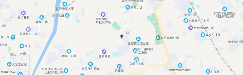 东莞紫荆花园管理处_公交站地图_东莞公交_妙搜公交查询2025