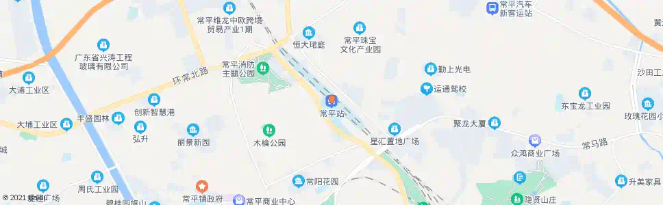 东莞常平路口_公交站地图_东莞公交_妙搜公交查询2025