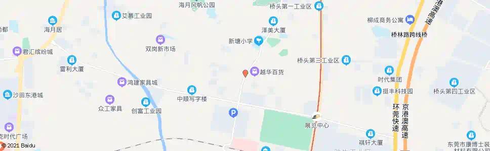 东莞兴和商贸广场_公交站地图_东莞公交_妙搜公交查询2025