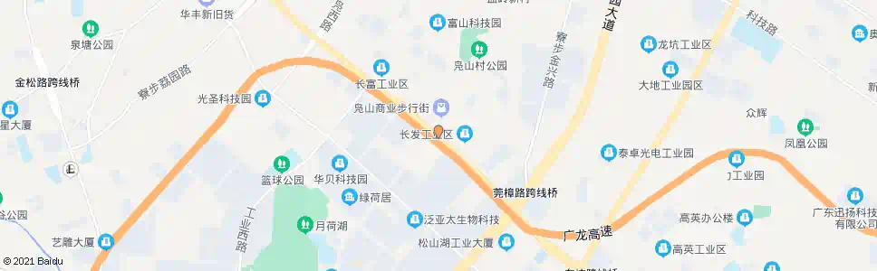 东莞凫山_公交站地图_东莞公交_妙搜公交查询2025