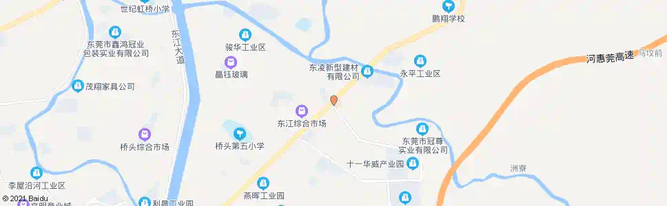 东莞岗头村路口_公交站地图_东莞公交_妙搜公交查询2025