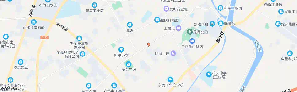 东莞桥头自来水厂路口_公交站地图_东莞公交_妙搜公交查询2025