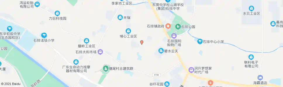 东莞埔心伟业步行街_公交站地图_东莞公交_妙搜公交查询2025