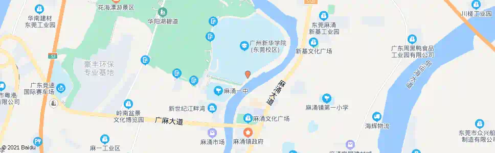 东莞中大新华学院总站(东莞校区)_公交站地图_东莞公交_妙搜公交查询2025