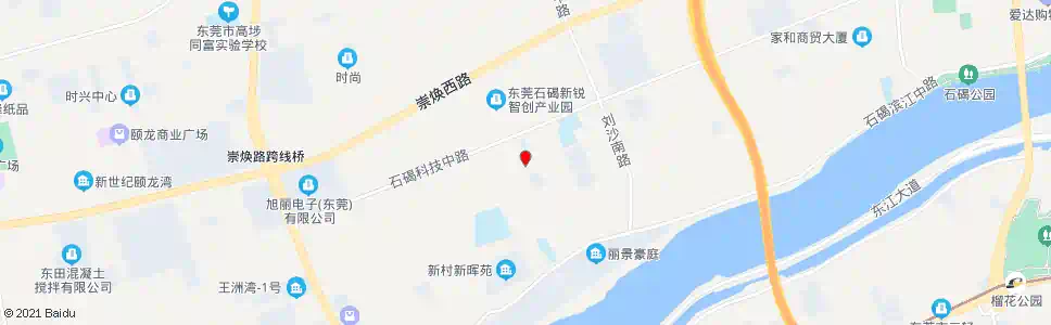 东莞刘屋洲头村路口_公交站地图_东莞公交_妙搜公交查询2025