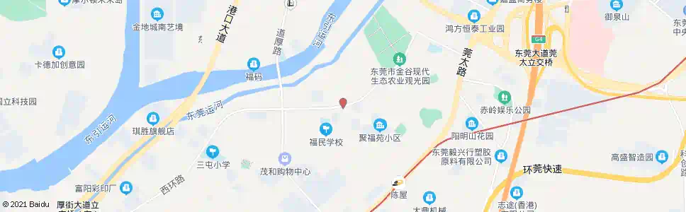 东莞西福街口_公交站地图_东莞公交_妙搜公交查询2025