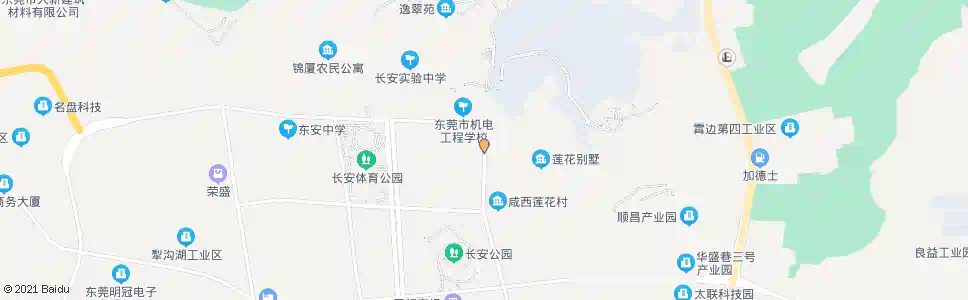 东莞莲花别墅南_公交站地图_东莞公交_妙搜公交查询2025