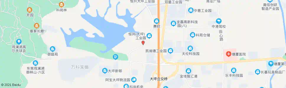 东莞大坪居委会_公交站地图_东莞公交_妙搜公交查询2025