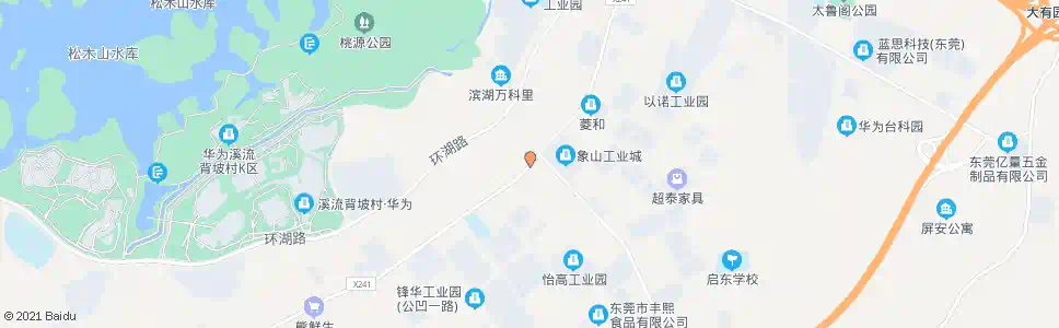 东莞象山工业城_公交站地图_东莞公交_妙搜公交查询2025