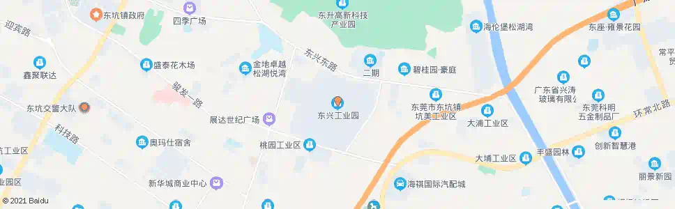 东莞东兴工业园_公交站地图_东莞公交_妙搜公交查询2025