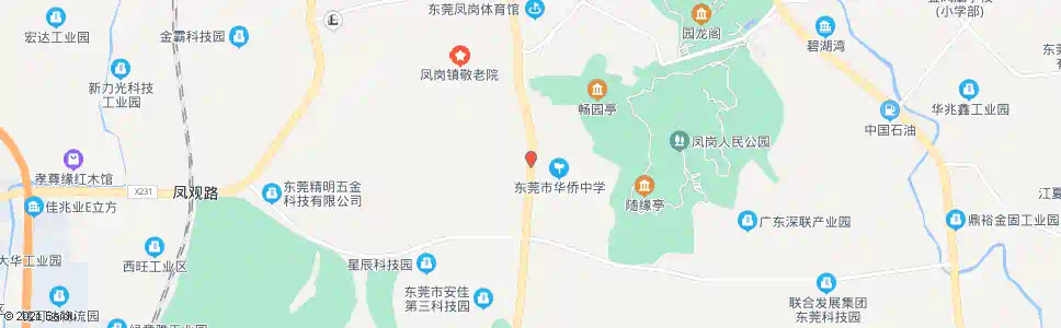 东莞华侨中学_公交站地图_东莞公交_妙搜公交查询2025