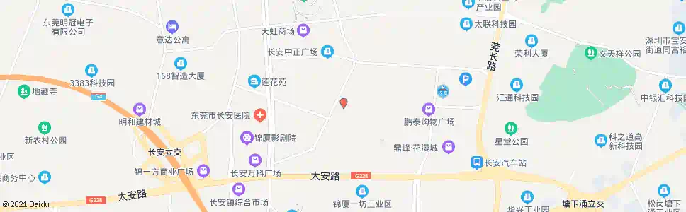 东莞人人乐购物中心_公交站地图_东莞公交_妙搜公交查询2025