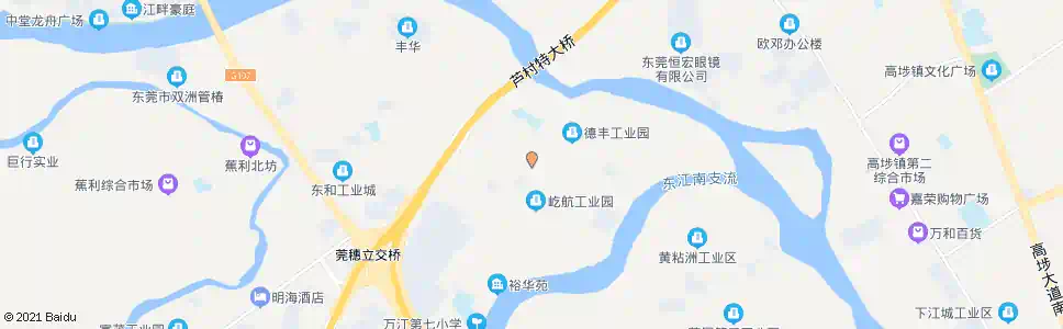 东莞滘联市场_公交站地图_东莞公交_妙搜公交查询2025