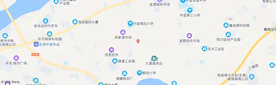 东莞袁家涌_公交站地图_东莞公交_妙搜公交查询2025
