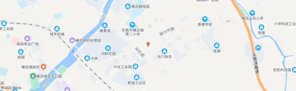 东莞横沥车站_公交站地图_东莞公交_妙搜公交查询2025