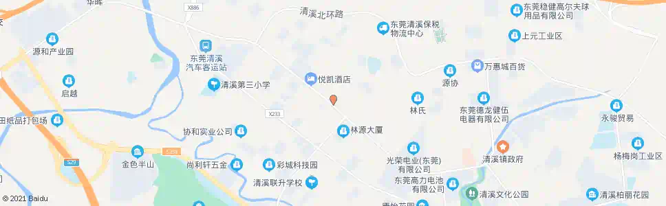 东莞家宜购物广场_公交站地图_东莞公交_妙搜公交查询2025