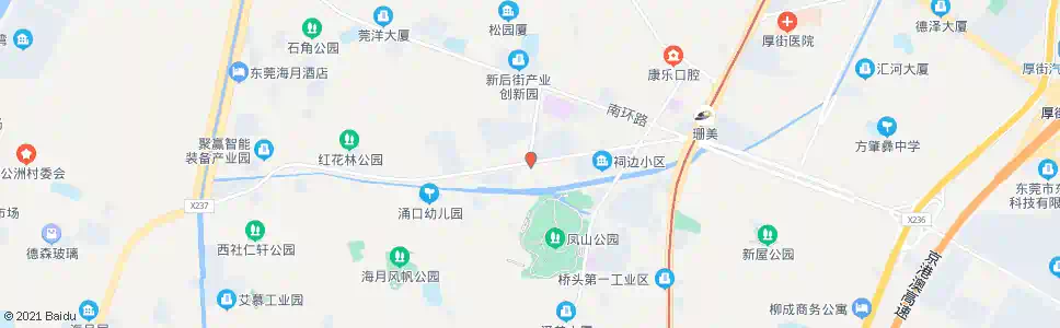 东莞沙园路口_公交站地图_东莞公交_妙搜公交查询2025