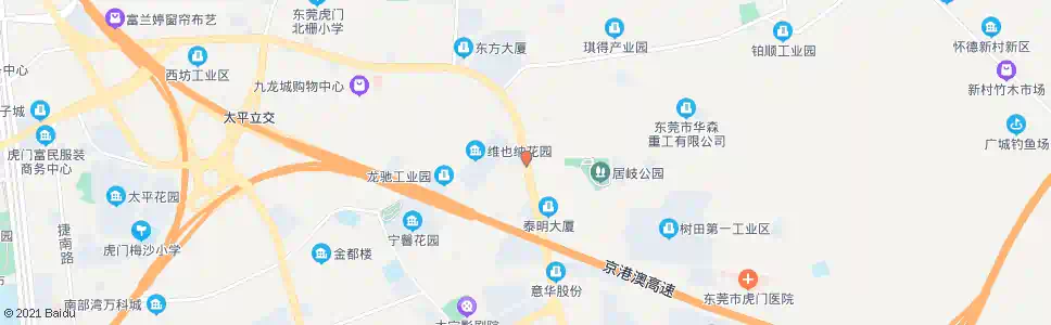 东莞居岐村头路口_公交站地图_东莞公交_妙搜公交查询2025