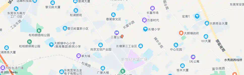 东莞长盛广场_公交站地图_东莞公交_妙搜公交查询2025