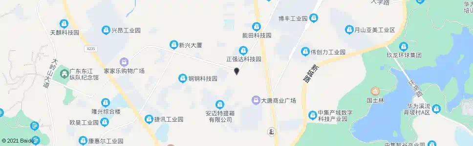 东莞大塘工业区卫生站_公交站地图_东莞公交_妙搜公交查询2025