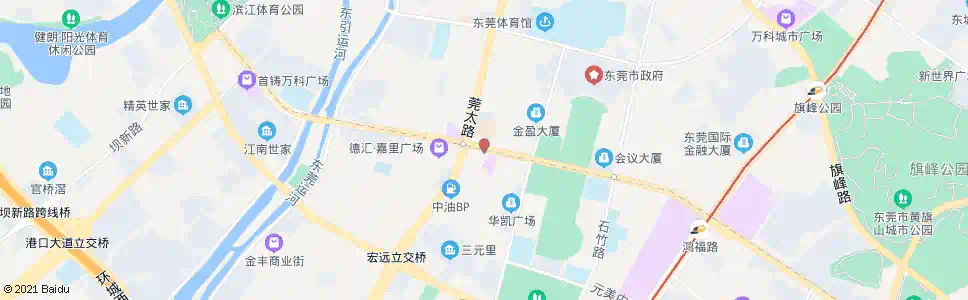 东莞茶山电信局_公交站地图_东莞公交_妙搜公交查询2025